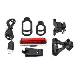 Feu Vélo Arrière Rechargeable USB Comet-X Pro Moon -Messingschlager Soldes feu velo arriere rechargeable usb comet x pro moon 3