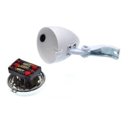 Feux De Vélo Avant Blanc Nacré 3 LEDS Avec Piles Intégrés 9 Feux De Vélo Avant Blanc Nacré 3 LEDS Avec Piles Intégrés -Messingschlager Soldes feux de velo avant blanc nacre 3 leds avec piles integres 3