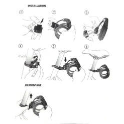 Fixation Universelle BBB Cablefix BBL-92 Pour Antivols Vélo -Messingschlager Soldes fixation universelle bbb cablefix bbl 92 pour antivols 2