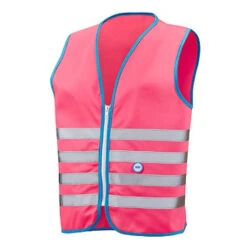 Gilet De Sécurité Enfant à Vélo Haute Visibilité Rose Wowow -Messingschlager Soldes gilet de securite enfant a velo haute visibilite rose wowow 5