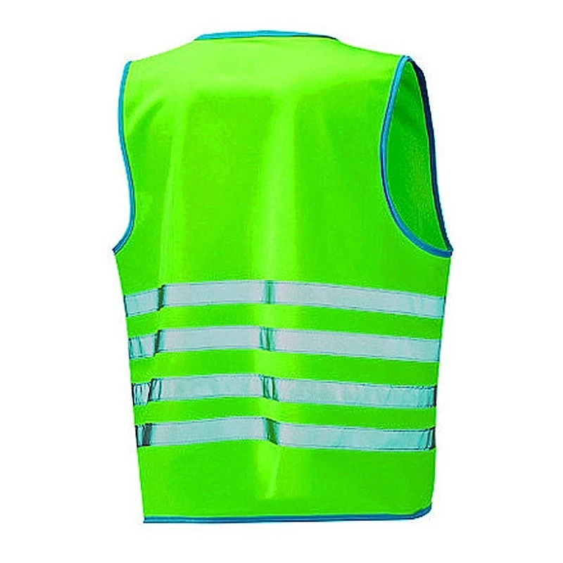 Gilet De Sécurité Enfant à Vélo Haute Visibilité Vert Wowow 7 Gilet De Sécurité Enfant à Vélo Haute Visibilité Vert Wowow – Image 5