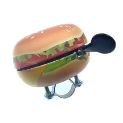 Widek Grande Sonnette Vélo Ding Dong Hamburger -Messingschlager Soldes grande sonnette velo ding dong hamburger 4