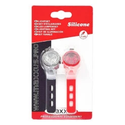 Kit D'éclairage En Silicone Avant Et Arrière Pour Vélo -Messingschlager Soldes kit d eclairage en silicone avant et arriere pour velo 1