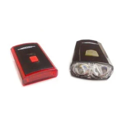 Kit éclairage Vélo Avant/arrière Rechargeable Sur Port USB -Messingschlager Soldes kit eclairage velo avant arriere rechargeable sur port usb 2