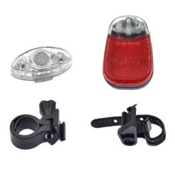 Kit éclairages à Piles Homologué Pour Vélo -Messingschlager Soldes kit eclairages a piles homologue pour velo 3