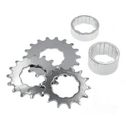 M-Wave Kit Single Speed Avec Pignons 14, 16 Et 18 Dents