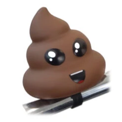 Klaxon En Forme De Caca Pour Enfant à Vélo -Messingschlager Soldes klaxon en forme de caca pour enfant a velo 3