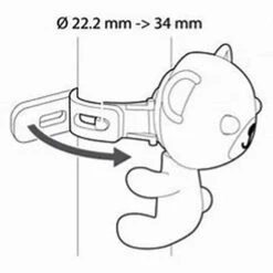 Lampe Arrière Zoonimal Ourson Pour Vélo Enfant -Messingschlager Soldes lampe arriere zoonimal ourson pour velo enfant 2