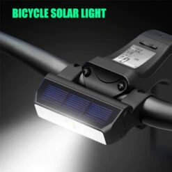 Lampe De Vélo à énergie Solaire, étanche IPX6