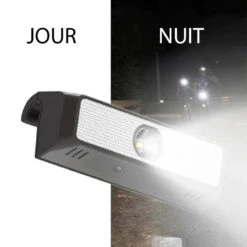 Lampe De Vélo à énergie Solaire, étanche IPX6 -Messingschlager Soldes lampe de velo a energie solaire etanche ipx6 4