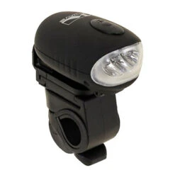 Messingschlager Soldes 12 M-Wave Lampe Pour Vélo Rechargeable Par Manivelle Dynamo