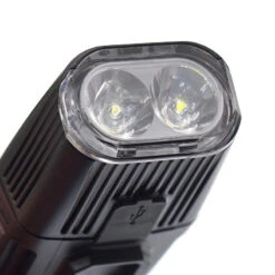 Lampe Vélo Avant USB Avec Télécommande Meteor Storm Lite - Moon -Messingschlager Soldes lampe velo avant usb avec telecommande meteor storm lite moon 5