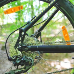 Lot De 4 Reflecteurs Large Sur Roue Vélo -Messingschlager Soldes lot de 4 reflecteurs large sur roue velo 2