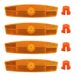 Lot De 4 Reflecteurs Large Sur Roue Vélo
