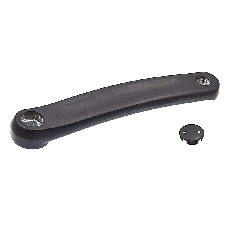 Manivelle Gauche Noire Pour Pédalier Velo En Aluminium 175 Mm 4 Manivelle Gauche Noire Pour Pédalier Velo En Aluminium 175 Mm – Image 2