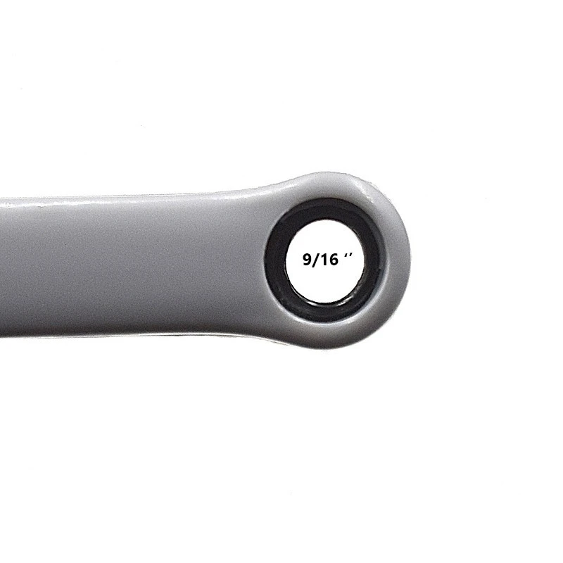 Manivelle VTT Gauche Plastifiée 170 Mm Grise 6 Manivelle VTT Gauche Plastifiée 170 Mm Grise – Image 4