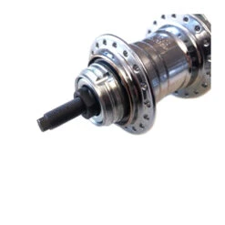 Moyeu à Rétropédalage, 36 Trous Avec Accessoires Et Axe Chromé 158 Mm -Messingschlager Soldes moyeu a retropedalage 36 trous avec accessoires et axe chrome 158 mm 2