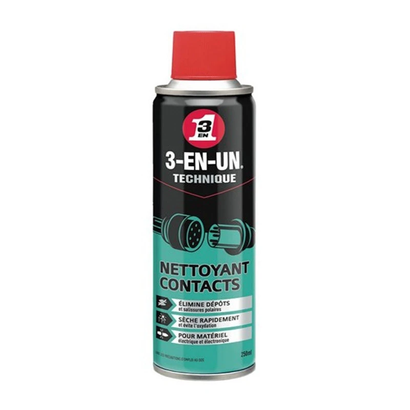 Nettoyant Contacts Electriques - Bombe 250 Ml 3 Nettoyant Contacts Electriques - Bombe 250 Ml