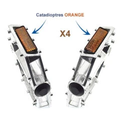 Paire De Pédales Large En Aluminium 8 Paire De Pédales Large En Aluminium -Messingschlager Soldes paire de pedales large en aluminium 2