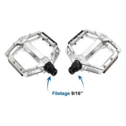 Paire De Pédales Large En Aluminium 9 Paire De Pédales Large En Aluminium -Messingschlager Soldes paire de pedales large en aluminium 3