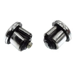 Paire Embout De Guidon Chromé à Visser -Messingschlager Soldes paire embout de guidon chrome a visser 2