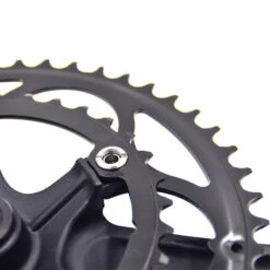 Pédalier Alu Route 50-34D L 175 Mm Noir 10 Pédalier Alu Route 50-34D L 175 Mm Noir -Messingschlager Soldes pedalier alu route 50 34d l 175 mm noir 3