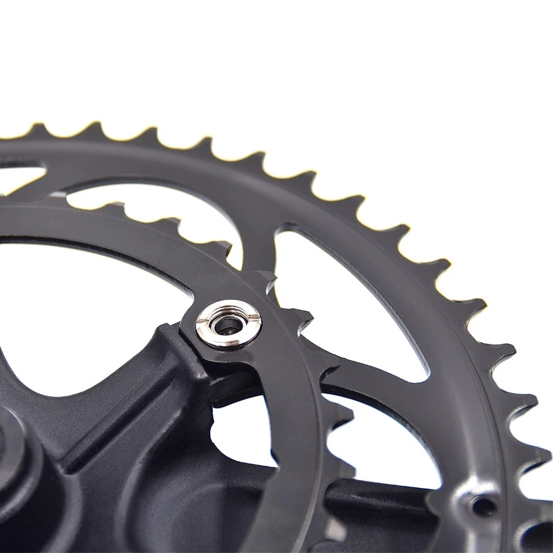 Pédalier Alu Route 50-34D L 175 Mm Noir 6 Pédalier Alu Route 50-34D L 175 Mm Noir – Image 4