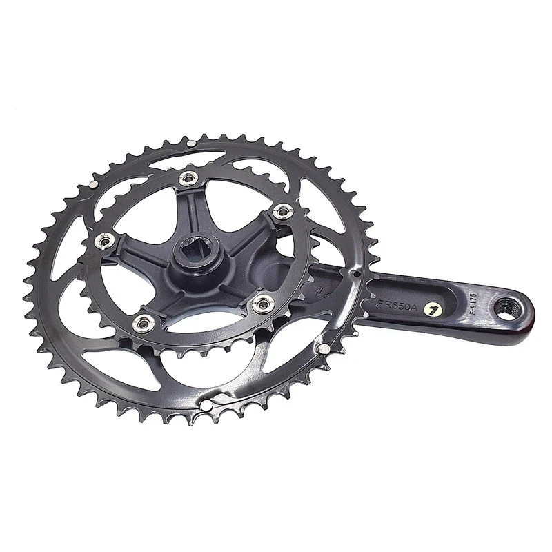 Pédalier Alu Route 50-34D L 175 Mm Noir 7 Pédalier Alu Route 50-34D L 175 Mm Noir – Image 5