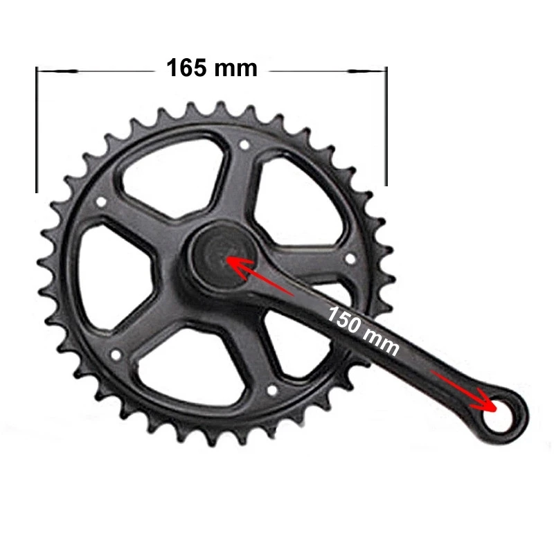 Messingschlager Pédalier Pour Vélo Enfant 20 à 24 Pouces 40 Dents 4 Messingschlager Pédalier Pour Vélo Enfant 20 à 24 Pouces 40 Dents – Image 2