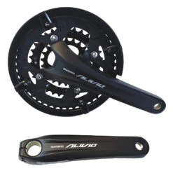 Pédalier Shimano Alivio 9 Vitesses FC-T4060 9 Pédalier Shimano Alivio 9 Vitesses FC-T4060 -Messingschlager Soldes pedalier shimano alivio 9 vitesses fc t4060 3