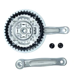 Pédalier Trois Plateaux 7/8 Vitesses 42/34/24 Dents SunRace -Messingschlager Soldes pedalier trois plateaux 7 8 vitesses 42 34 24 dents sunrace 4