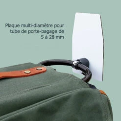 Plaque Vélo Verte Les Vrais Héros Sont à Vélo V-LOPLAK -Messingschlager Soldes plaque velo verte les vrais heros sont a velo v loplak 4