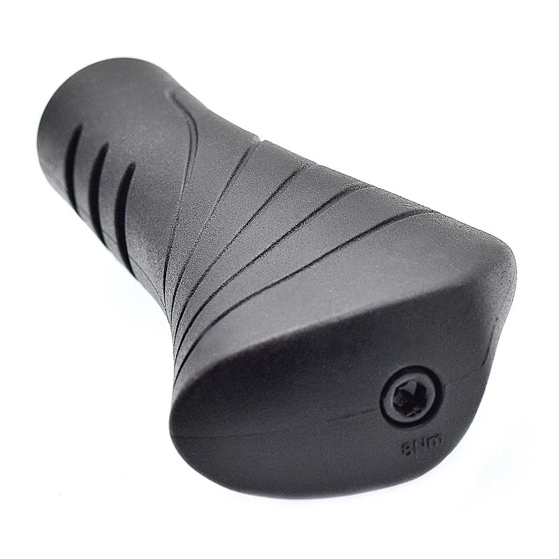 Poignées VTT/VTC Ergotec Reno Relax Kraton/gel 134 Mm Noir 4 Poignées VTT/VTC Ergotec Reno Relax Kraton/gel 134 Mm Noir – Image 2