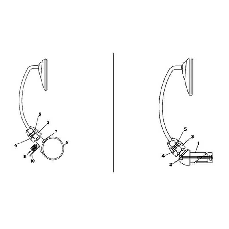 BUSCH & MULLER Rétroviseur Vélo Cycle Star Avec Tige - Busch & Müller 4 BUSCH & MULLER Rétroviseur Vélo Cycle Star Avec Tige - Busch & Müller – Image 2