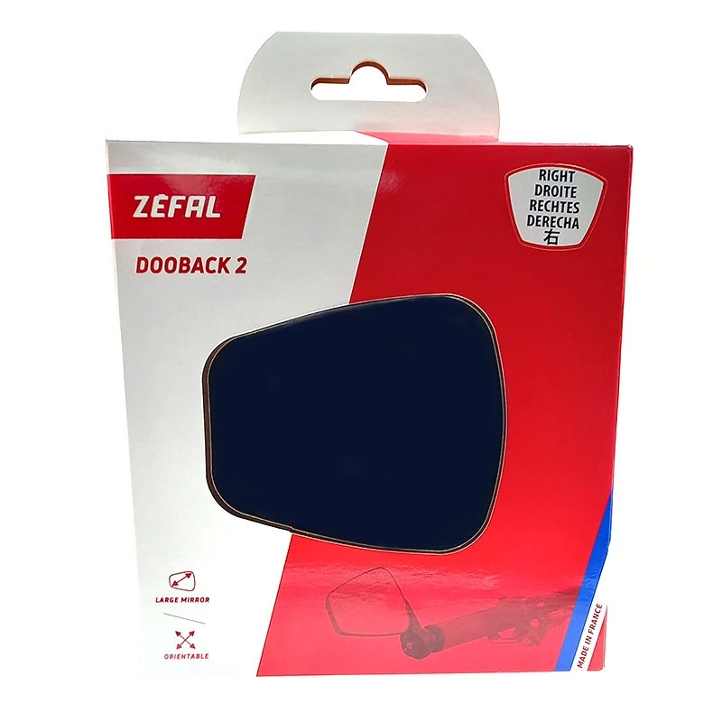 ZEFAL Rétroviseur Vélo Droit Grand Miroir Dooback 2 Zéfal 4 ZEFAL Rétroviseur Vélo Droit Grand Miroir Dooback 2 Zéfal – Image 2
