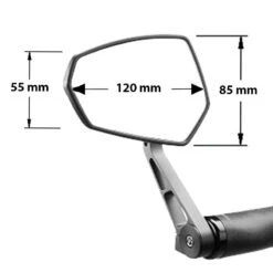 Rétroviseur Vélo Et VAE M-77 Ergotec à Bras Court 7 Rétroviseur Vélo Et VAE M-77 Ergotec à Bras Court -Messingschlager Soldes retroviseur velo et vae m 77 ergotec a bras court 2