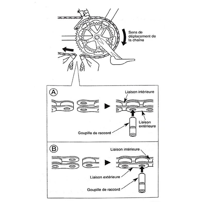 Rivet Pour Chaine Vélo 9 Vitesses Shimano Par 5 4 Rivet Pour Chaine Vélo 9 Vitesses Shimano Par 5 – Image 2