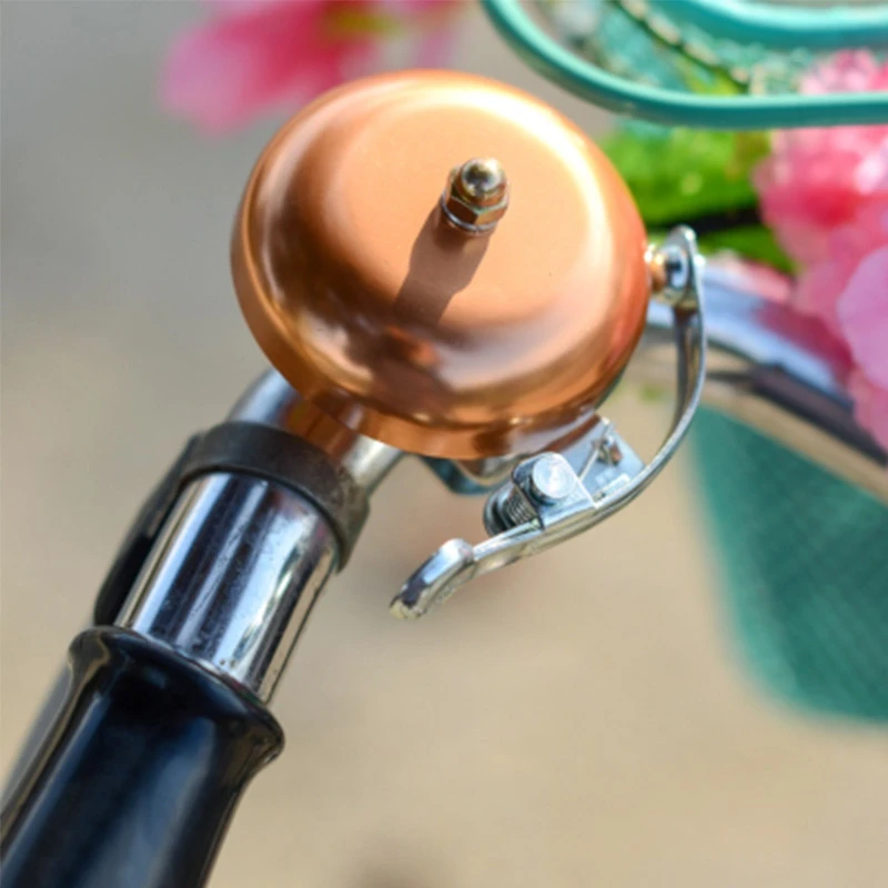 Sonnette De Vélo Au Look Ancien Couleur Cuivre 57 Mm 8 Sonnette De Vélo Au Look Ancien Couleur Cuivre 57 Mm – Image 6