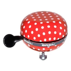 Sonnette De Vélo Big Bell Polkadot 80 Mm - Basil