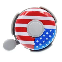 Sonnette De Vélo Drapeau Américain -Messingschlager Soldes sonnette de velo drapeau americain 2