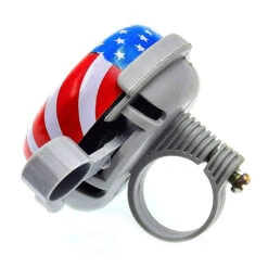 Sonnette De Vélo Drapeau Américain -Messingschlager Soldes sonnette de velo drapeau americain 3