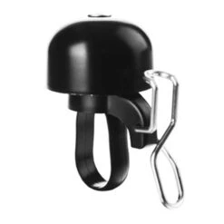 Sonnette De Vélo Noire Paperclip Mini
