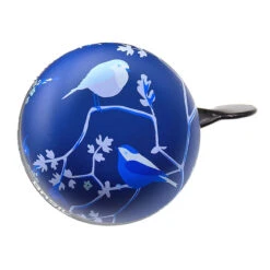 Sonnette De Vélo Wanderlust 80 Mm Bleue Basil