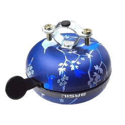Sonnette De Vélo Wanderlust 80 Mm Bleue Basil -Messingschlager Soldes sonnette de velo wanderlust 80 mm bleue basil 3