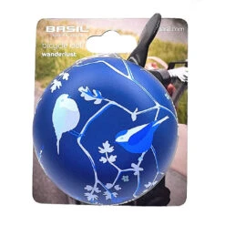Sonnette De Vélo Wanderlust 80 Mm Bleue Basil -Messingschlager Soldes sonnette de velo wanderlust 80 mm bleue basil 4