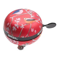 Sonnette De Vélo Wanderlust 80 Mm Rouge Basil -Messingschlager Soldes sonnette de velo wanderlust 80 mm rouge basil 2