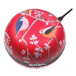 Sonnette De Vélo Wanderlust 80 Mm Rouge Basil