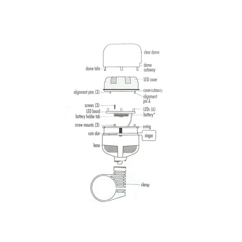 Sonnette DISCO Pour Vélo 4 Sonnette DISCO Pour Vélo – Image 2