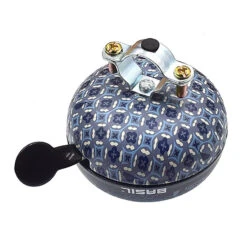 Sonnette Vélo Bleue Indigo Boheme Basil -Messingschlager Soldes sonnette velo bleue indigo boheme basil 5