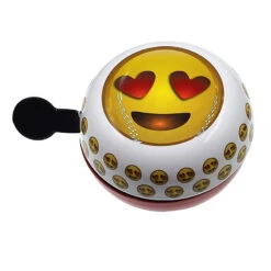Sonnette Vélo Ding Dong Smiley Coeur 80 Mm -Messingschlager Soldes sonnette velo ding dong smiley coeur 80 mm 2